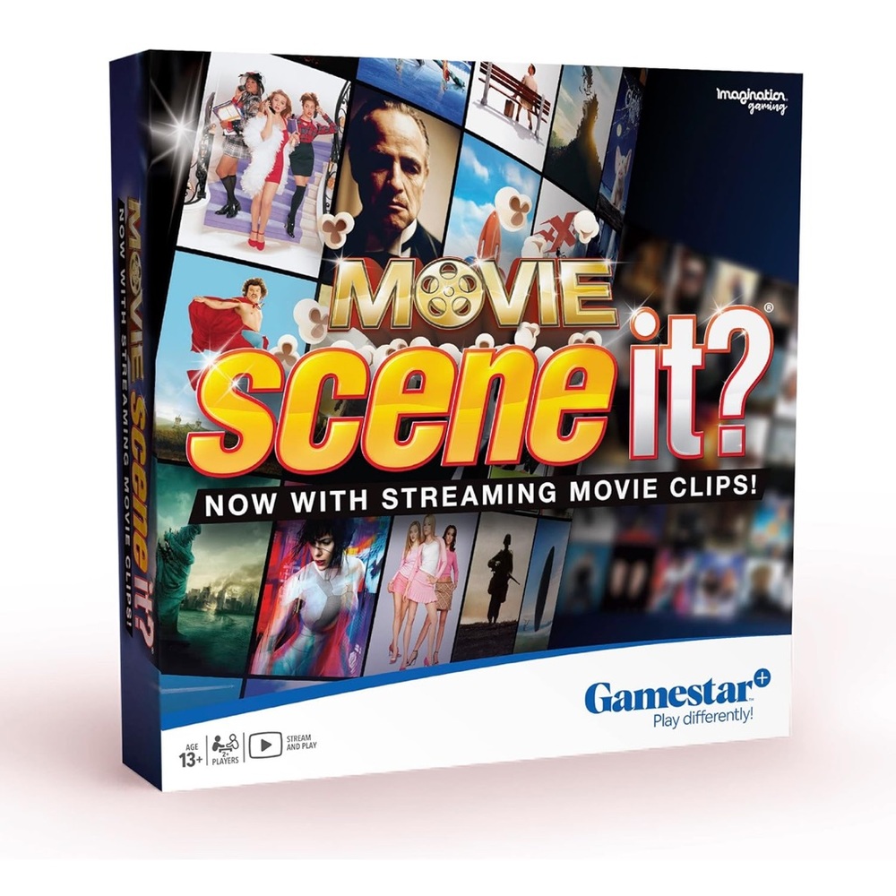 Scene It? Movie Trivia Board Game   New In Box